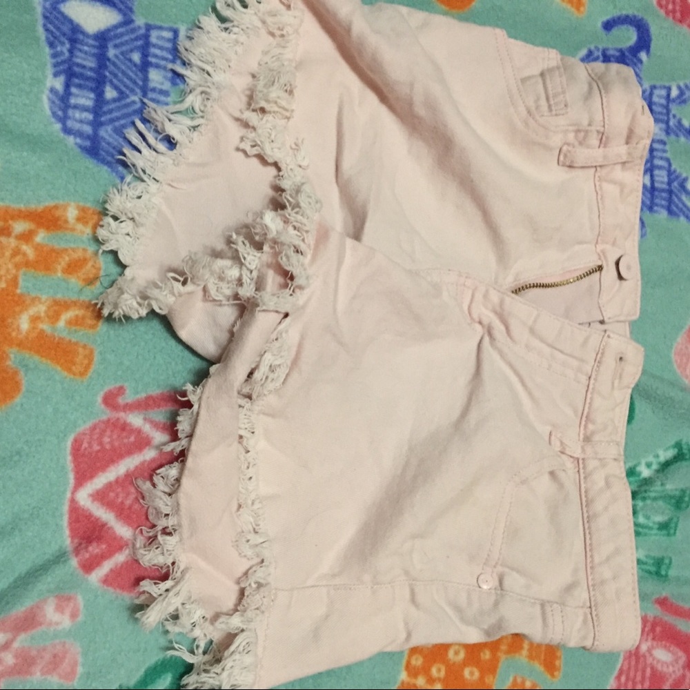 ART CLASS/TARGET SHORTS FRINGE CUTE USED GOOD